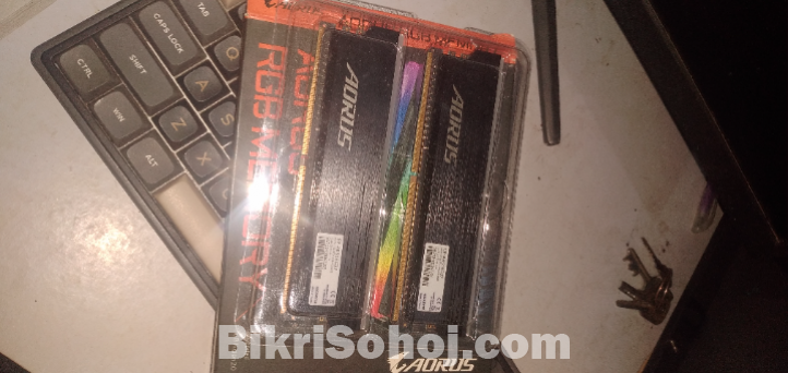 GIGABYTE AORUS RGB 16GB (2X8GB) 3733MHz DDR4 Ram